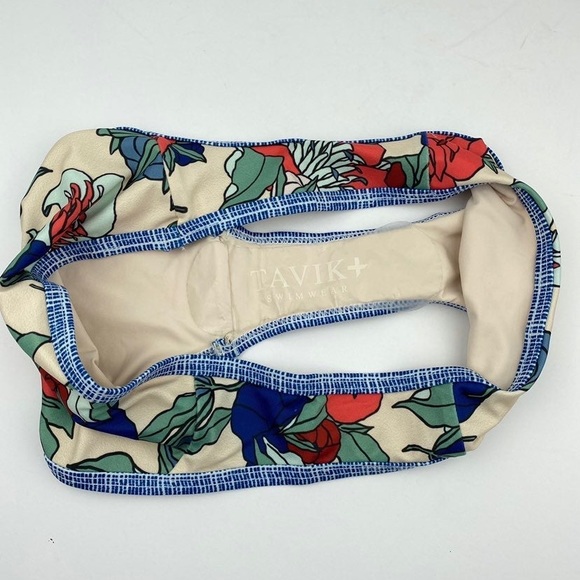 Tavik Jayden Beige Floral Print Bikini Bottom - Picture 7 of 7